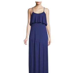 Rachel Pally Goldee Flounced Popover Maxi Dress.  NWT.  XS.